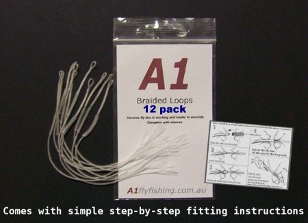 12pack - A1 FLY LINE LOOP CONNECTORS