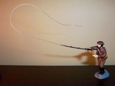 Collectable FLY FISHERMAN reproduction