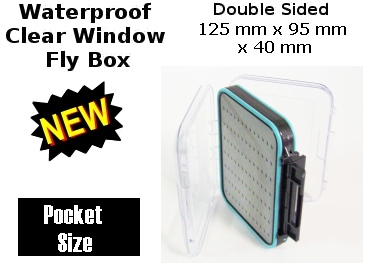 Double sided POCKET WATERPROOF fly box