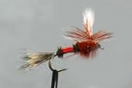 DRY Royal Wulff Parachute - 1 dozen