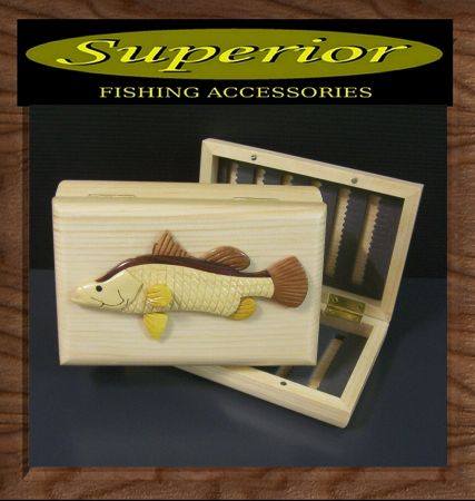 Superior OAK FLY BOX - BARRAMUNDI