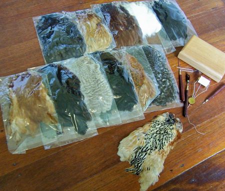 Feathers - Hen Capes Natural
