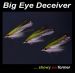 Fly - 3 Big Eye Deceiver - Chartreuse
