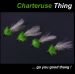 Fly - PINK THING ... in Chartreuse ???