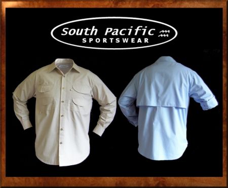 South Pacific Sportswear Fishing Shirt