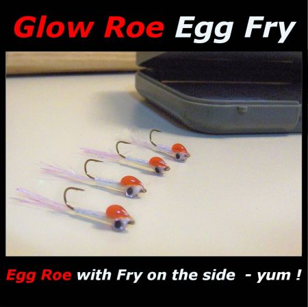 FLY - 4 GLOW ROE-EGG FRY